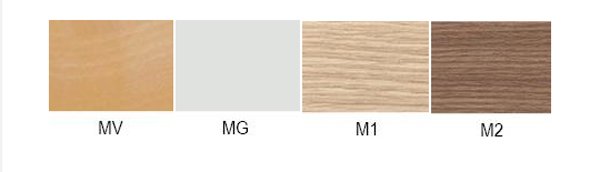 Mẫu màu gỗ Melamine - Nội thất 190